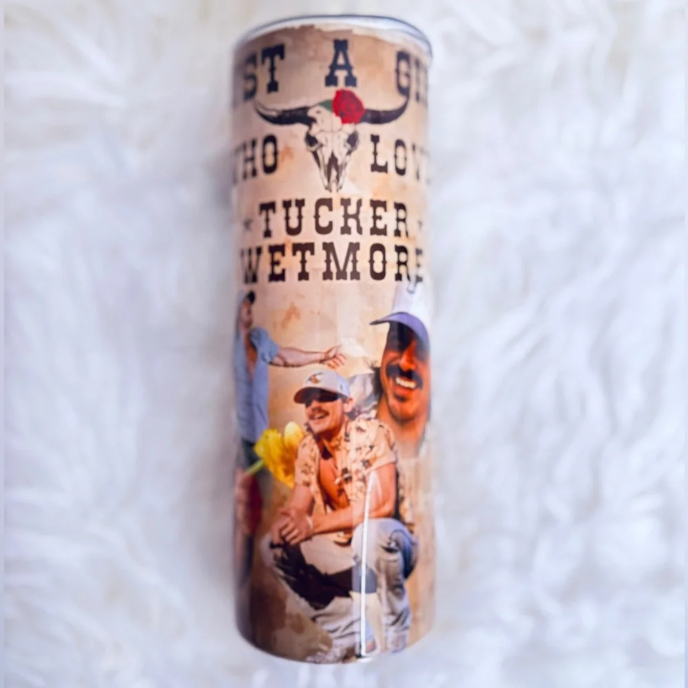 Tucker Wetmore Themed 20‎ oz. Stainless Steel Tumbler